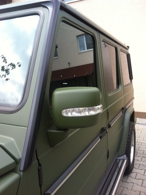 polep 3M od abartstyle 3M Mercedes G zelená matná